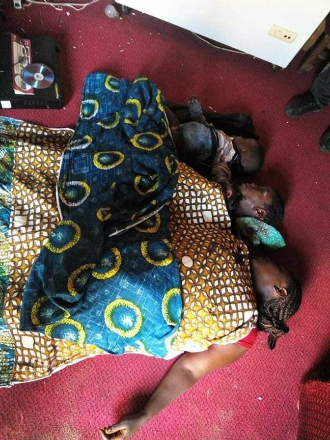 Heartbreaking photos from attack carried by unknown gunmen in Plateau state(graphic)