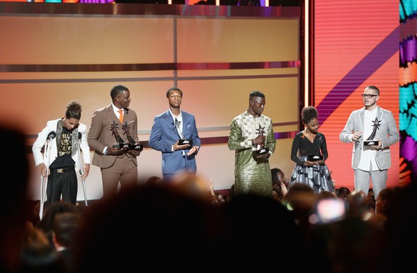 "Malian Spiderman" who scaled building to save child in France honoured at BET Awards (Photos)
