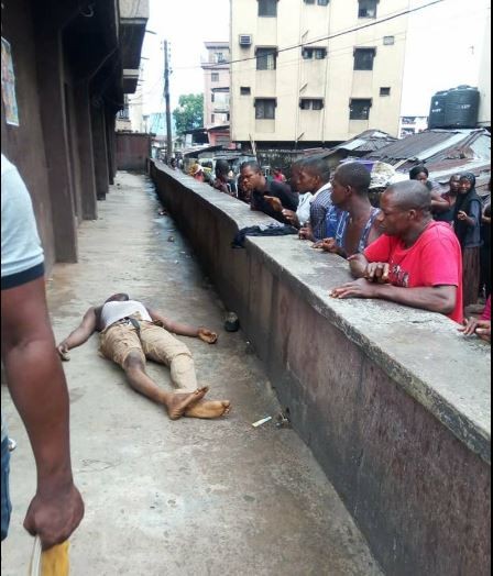 Graphic photo: Onitsha trader allegedly killed by MASSOB gang