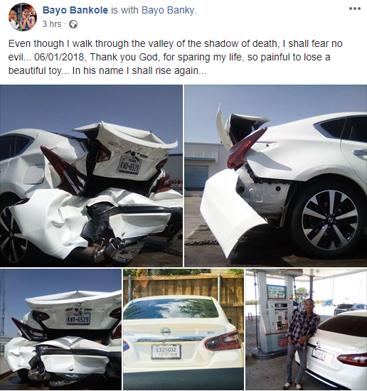 Boy Alinco escapes unhurt after getting involved in a ghastly accident in Texas, U.S. (photos)