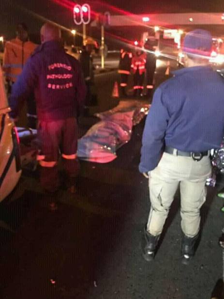 Two Nigerians dead and two injured in road accident while returning from a nightclub in South Africa (photos/video)