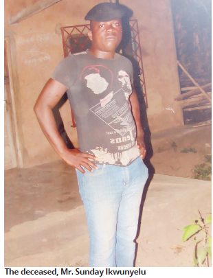 Man cuts off his kinsman