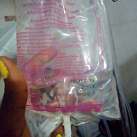 Young man almost killed after allegedly being injected with expired drip at the University of Nigeria Nsukka clinic(photos)