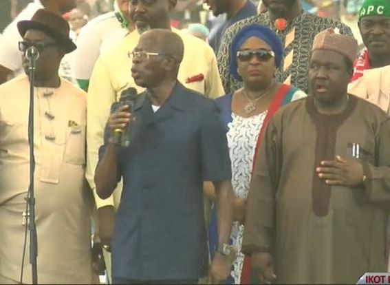 Photos from the APC welcome rally in honour of?Goodswill Akpabio who has just defected from PDP