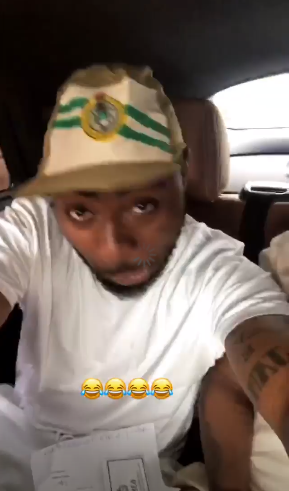 Photos: Davido begins his National Youth Service Corps (NYSC)