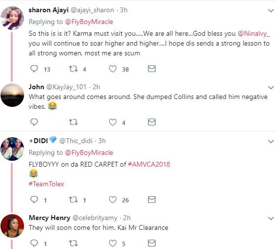 Nigerians drag the heck out of BBNaija winner, Miracle after announcing his break up with Nina saying,