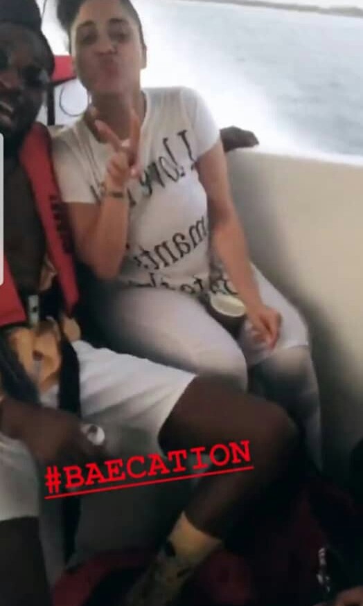 Dbanj and wife, Annie and 2face go on baecation in Dubai (photos/video)