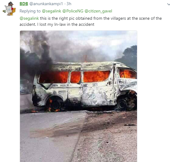 Nigerians accuse management of Peace Mass Transit and FRSC of allegedly burying passengers involved in a fatal accident without the consent of their families