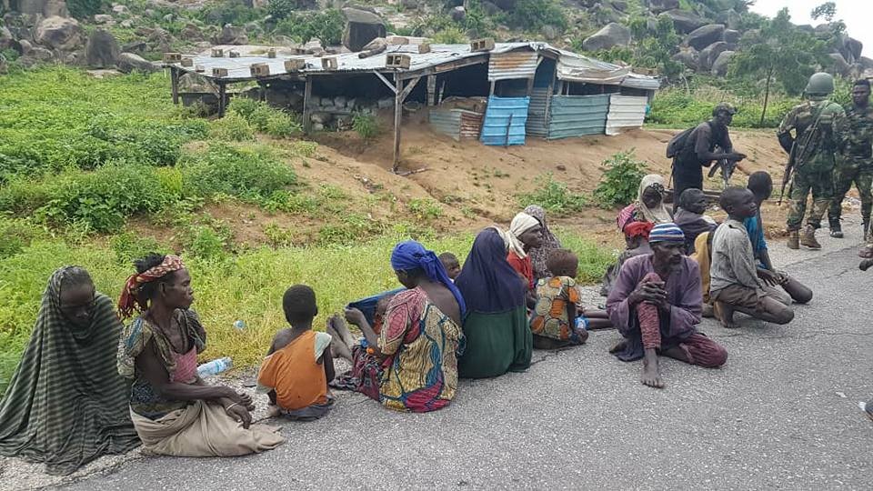 Photos: Troops storm Boko Haram hideout in Borno, rescue 21 civilians