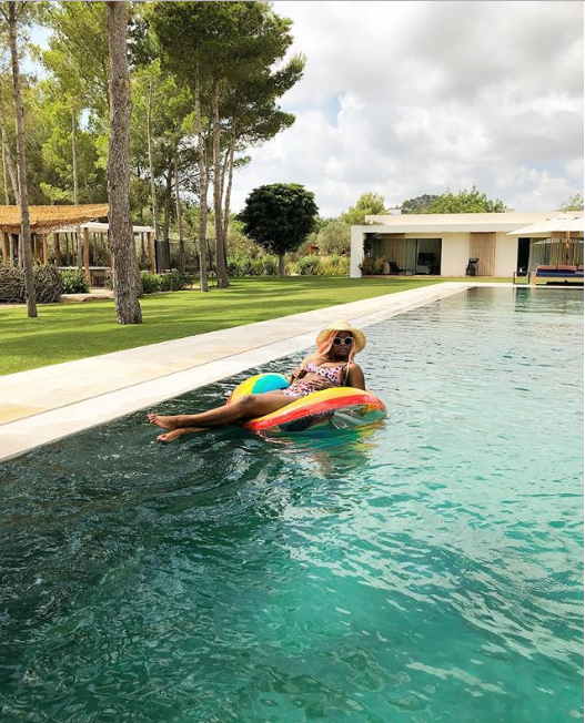 DJ Cuppy shows her bikini body as she holidays with her best friends in Ibiza (Photos)