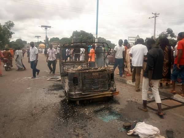 Graphic photos from the Nasarawa gas station explosion