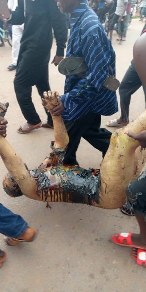 Graphic photos from the Nasarawa gas station explosion