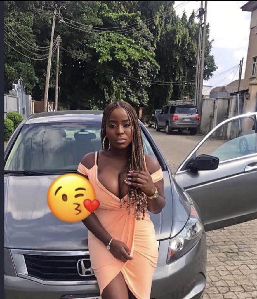  Busty Nigerian lady with 20k followers on Twitter says they are only following her because of her massive boobs (Photos)