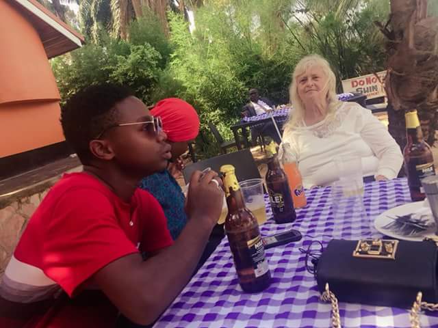 71-year-old Swedish ex-wife of Ugandan singer Guvnor Ace gets engaged to her 19-year-old lover