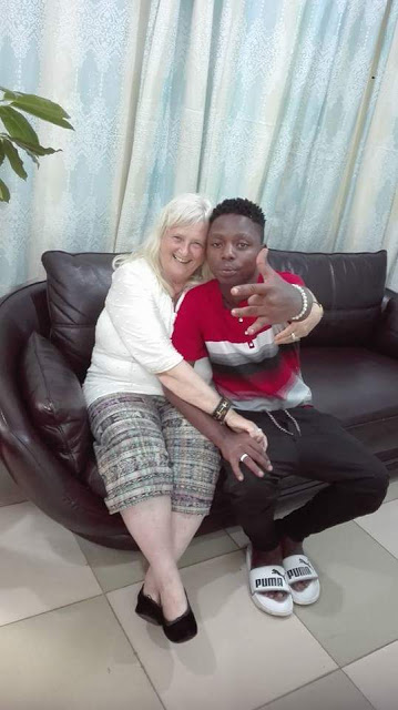 71-year-old Swedish ex-wife of Ugandan singer Guvnor Ace gets engaged to her 19-year-old lover