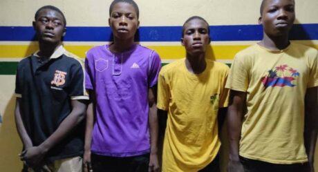 Police arrest 4 for gang-raping teenager in Lagos