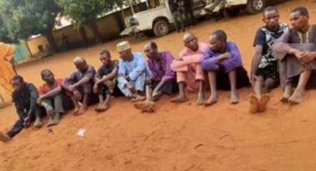 10 suspected kidnappers arrested in Kogi